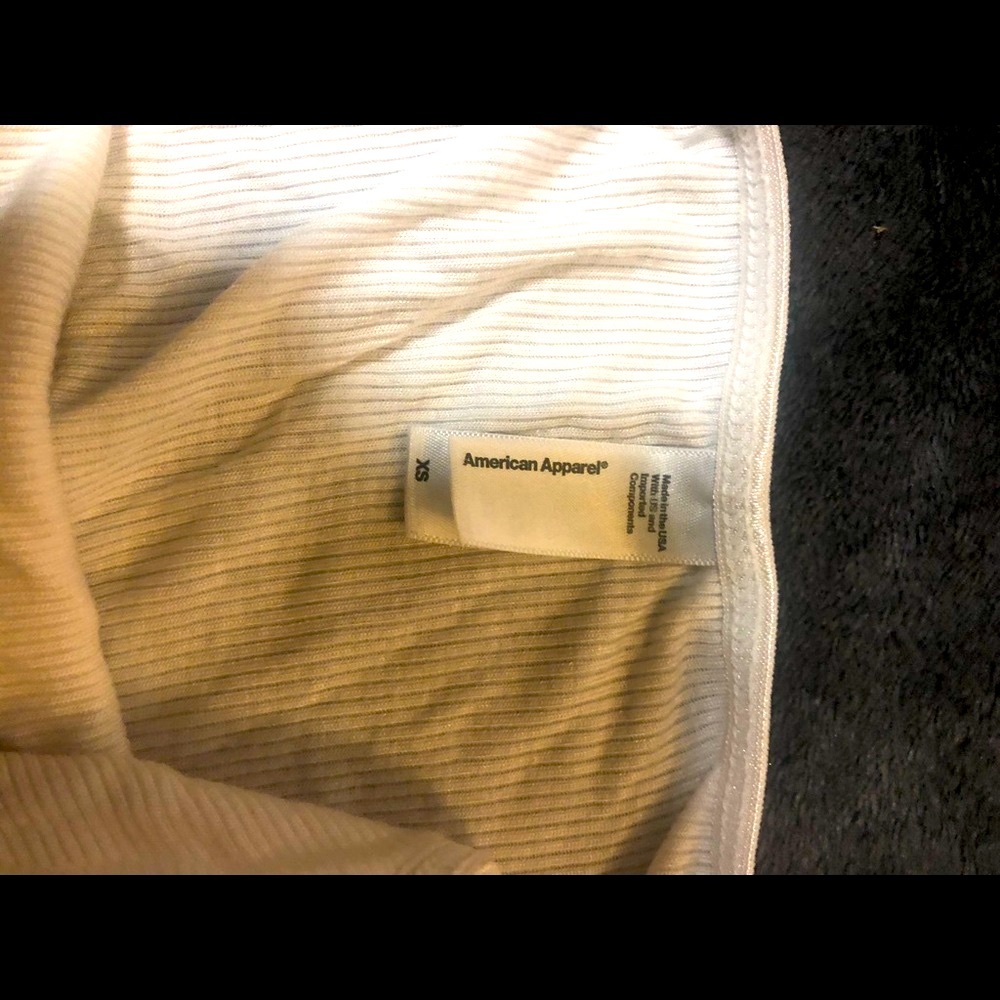 White American apparel crop top - Picture 4 of 5